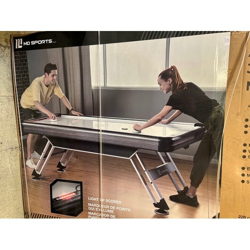 3283 - An MDsports air powered hockey table with steel legs, Original RRP £416.66 + VAT (4222-2) *This lot ... 