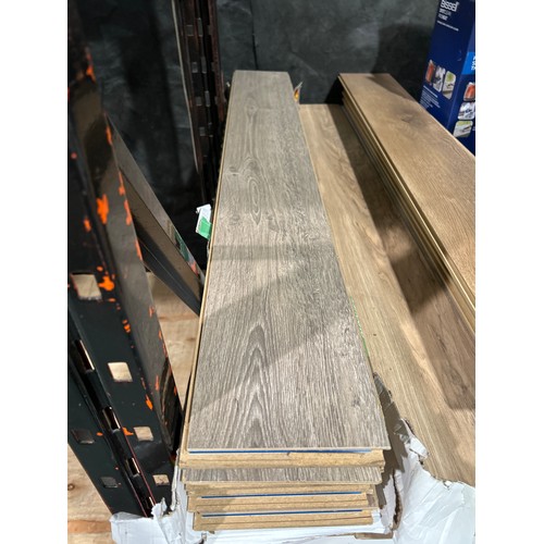 6337 - Quantity of misc. laminate flooring (347-177, 348-259,224,225,227 )    *This lot is subject to Vat