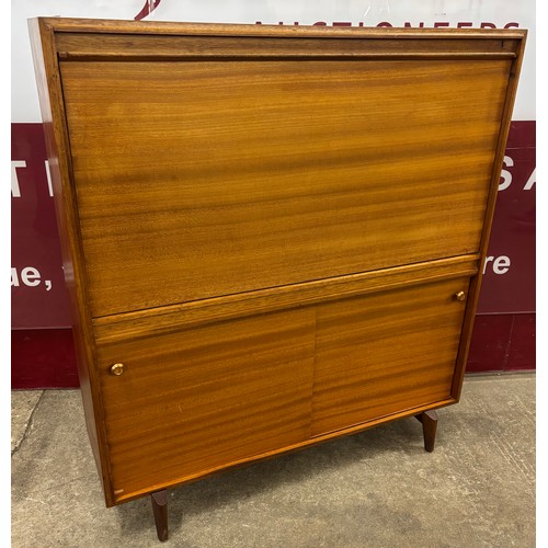 13 - A Multi-Width teak writing cabinet