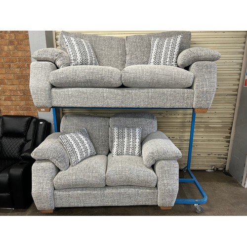 3137 - An 'SCS' Melody 3 seater and 2 seater sofa