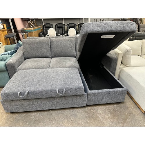 3169 - Coddle Aria grey sofa bed with storage, original RRP £916.66 + VAT (4224-15) *This lot is subject to... 