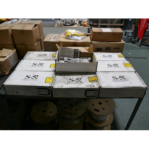 5412 - 10 boxes of S5 Solution stainless steel clamps (KS-41) *This lot is subject to VAT