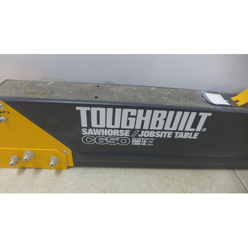 5029 - A Toughbuilt C650 folding sawhorse/jobsite table