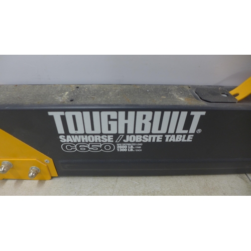 5030 - A Toughbuilt C650 folding sawhorse/jobsite table