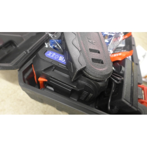 5036 - A cased 'Day Plus' cordless chainsaw