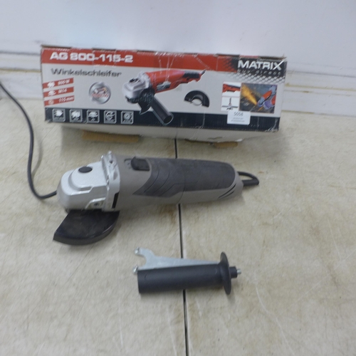 5058 - A boxed sample SIM-GW 12-115 - 900w angle grinder* This lot is subject to VAT