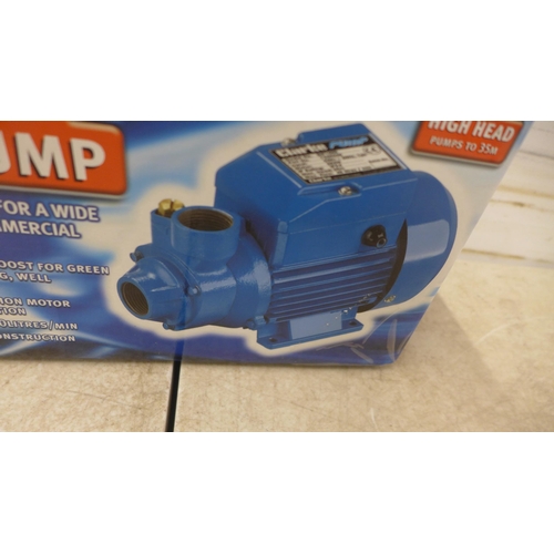 5070 - A boxed sample Clarke Pump BIP1000 1” electrical water pump* This lot is subject to VAT