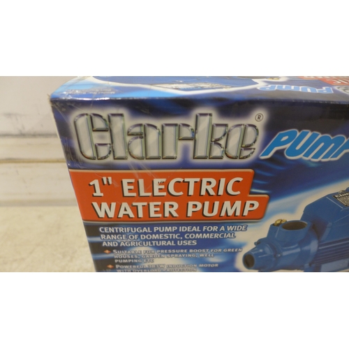 5070 - A boxed sample Clarke Pump BIP1000 1” electrical water pump* This lot is subject to VAT