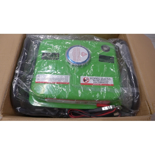 5074 - A boxed sample ToolTec 2 stroke petrol generator with 240v and 12v outlets* This lot is subject to V... 