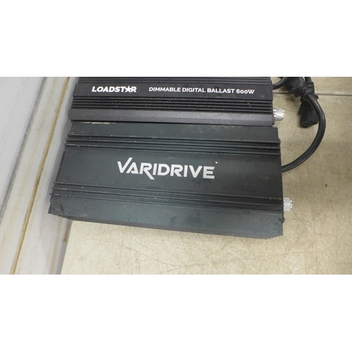 5078 - Three Loadstar 600W dimmable ballasts and a Maxi-Bright Varidrive VD600 digital ballast for HID ligh... 