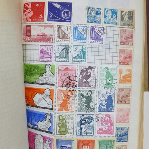 2040 - Stamps; an album of World stamps, including football World Cup and Olympic commemoratives