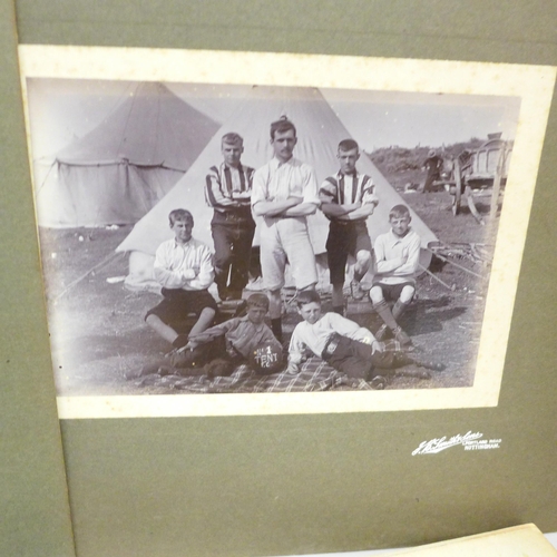 2054 - Boys’ Brigade photographs and ephemera, Nottingham Beeston Troop, 1900 onwards