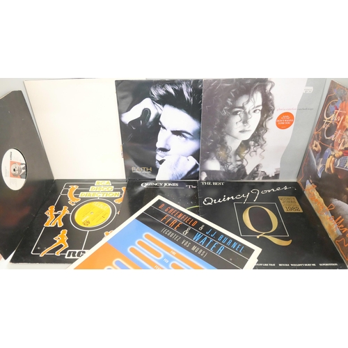 2147 - Twenty LP vinyl records and 12