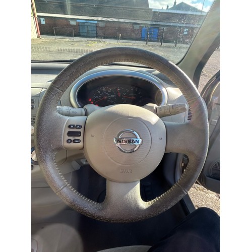 5422 - A 2004 Nissan Micra SE in gold 5 door car with a 1386cc automatic petrol engine mileage: 65656   FY0... 