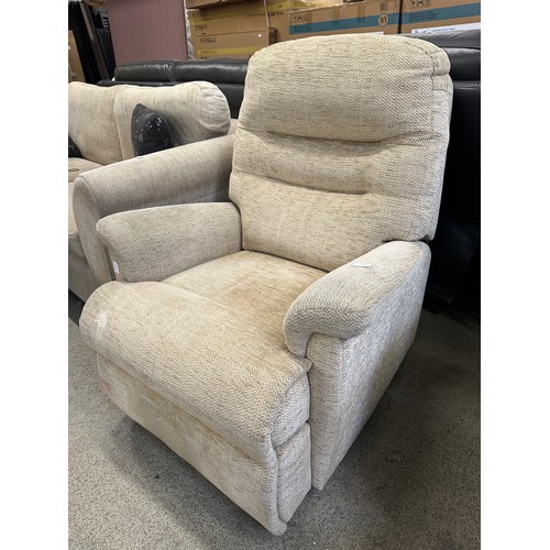 3329 - A Sherborne electric reclining armchair