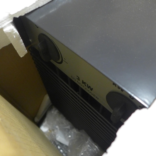 5163 - A boxed sample IFH02-400 5KW heater* This lot is subject to VAT