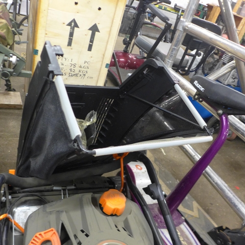 5170 - A sample NGP T475 139cc OHV petrol driven lawn mower with collection box* This lot is subject to VAT