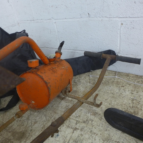 5197 - An X300 weed burner