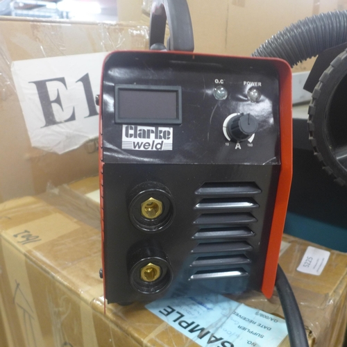 5225 - A boxed sample 160 amp Arc TIG Inverter Welder with digital display* This lot is subject to VAT