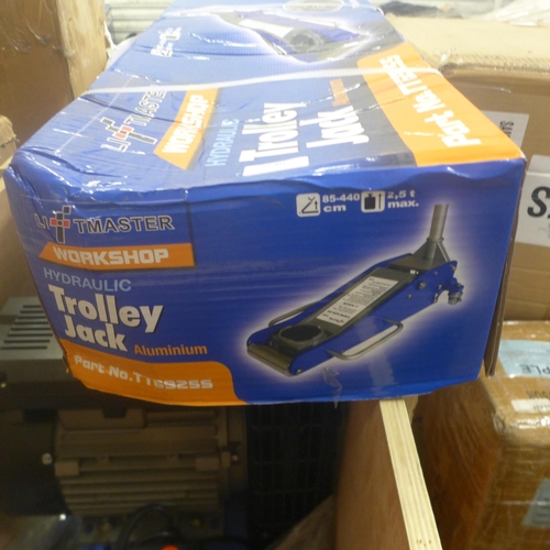5240 - A boxed sample Liftmaster Workshop TT69255 aluminium hydraulic trolley jack* This lot is subject to ... 