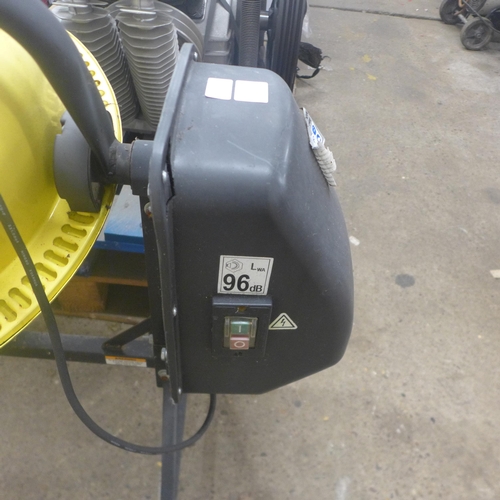 5263 - A 230V, CM46, 300W, 46 litre cement mixer on a stand with wheels **Failed PAT test due to insulation... 