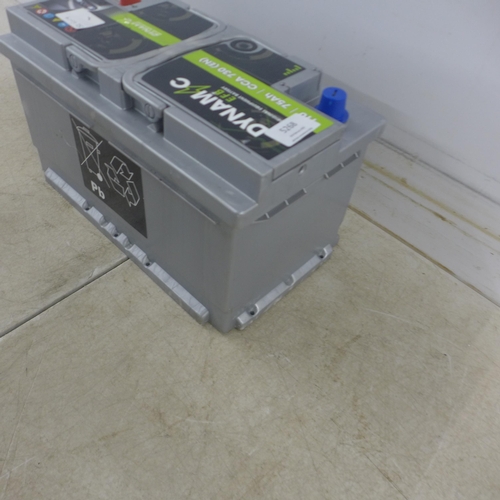 5268 - A Dynamic 75ah CCA730 car battery