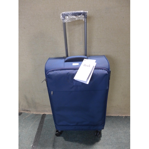 6019 - Rock Paris 3 piece navy luggage set (large/medium/carry-on) Original RRP £116.66 + VAT (351-190) *Th... 