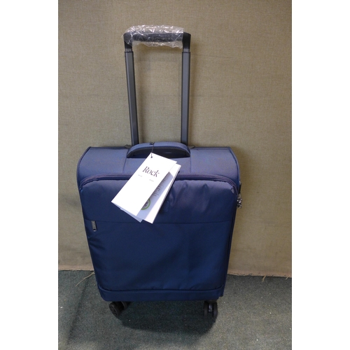 6019 - Rock Paris 3 piece navy luggage set (large/medium/carry-on) Original RRP £116.66 + VAT (351-190) *Th... 