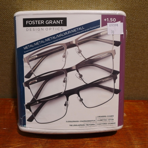 6043 - FGX reading glasses and Scosche magic mount pro 2 dash mounts (351-70,200) *This lot is subject to V... 