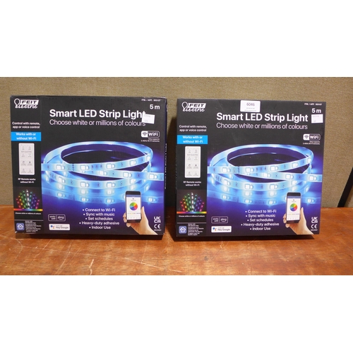 6046 - Two Feit smart LED strip lights  (351-68,173) *This lot is subject to VAT