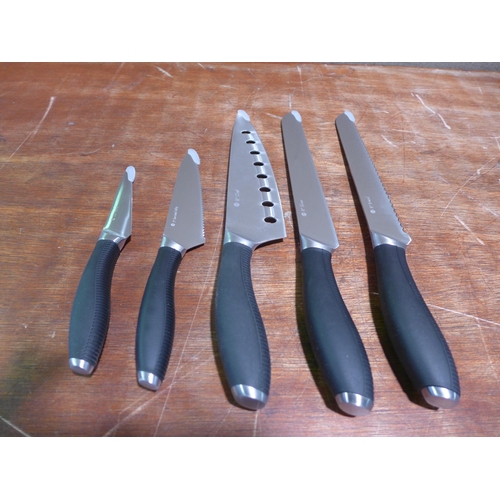 6056 - Circulon 6pc knife block (351-35) *This lot is subject to VAT