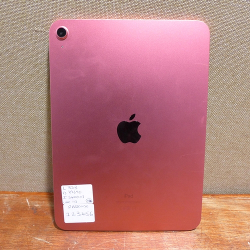 6066 - Pink Apple iPad 10.9