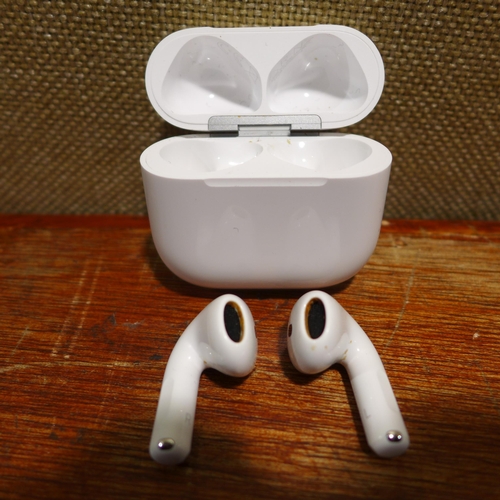 6097 - Apple AirPods with charging case (4th generation) (USB-C) model no: mxp63zm/a, Original RRP £99.99 +... 