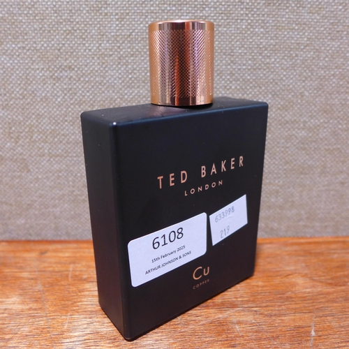 6108 - Ted Baker mens fragrance (352-219) *This lot is subject to VAT