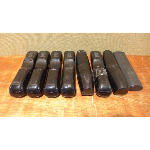 6128 - Eight LG television remotes *This lot is subject to VAT