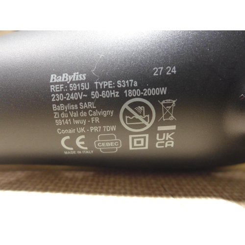 6136 - Two Babyliss hair dryers  (352-186,463) *This lot is subject to VAT