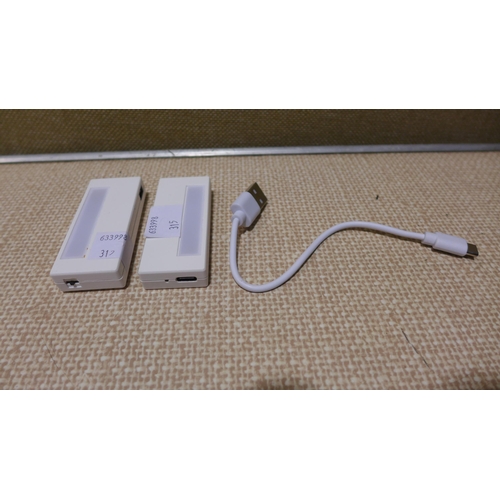 6145 - Rechargeable drawer lights, Feit smart LED strip light and an Orab-B toothbrush (352-315,465) *This ... 