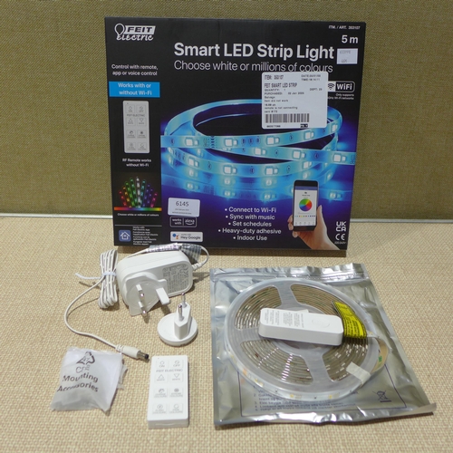 6145 - Rechargeable drawer lights, Feit smart LED strip light and an Orab-B toothbrush (352-315,465) *This ... 