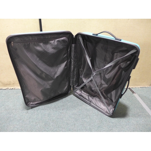 6151 - Two American Tourister hardside suitcases (missing wheel) (351-14,15) *This lot is subject to VAT