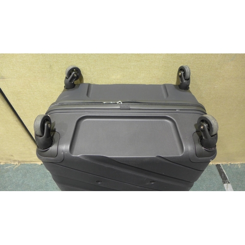 6151 - Two American Tourister hardside suitcases (missing wheel) (351-14,15) *This lot is subject to VAT