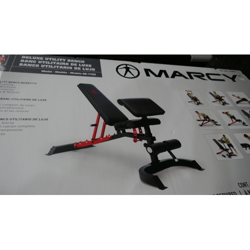 6291 - Marcy folding utility bench, original RRP £129.99 + VAT (352-437) *This lot is subject to VAT