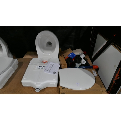 6294 - Grohe wall hung toilet, Original RRP £249.99 + VAT (351-177) *This lot is subject to VAT