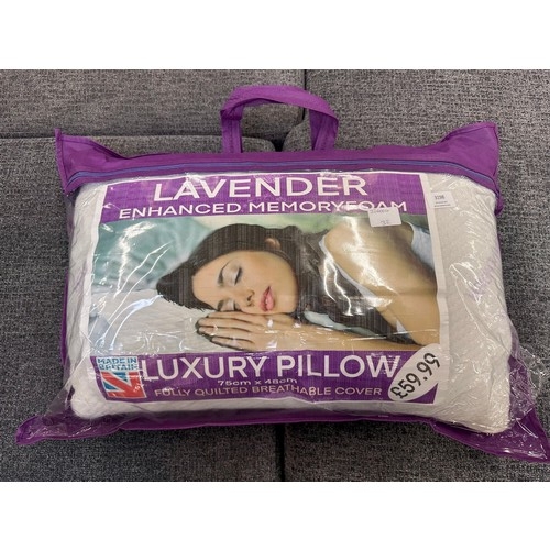 3197 - An enhanced memory foam pillow