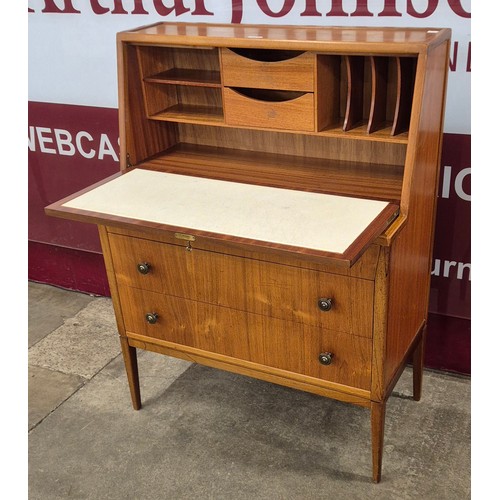 15 - A teak bureau