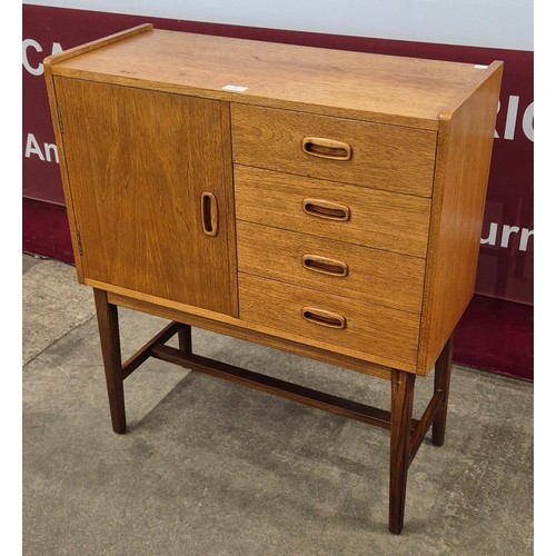 20 - A Danish teak side cabinet