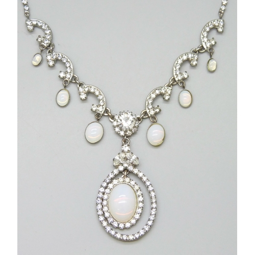 7111 - A Butler & Wilson necklace, 48cm