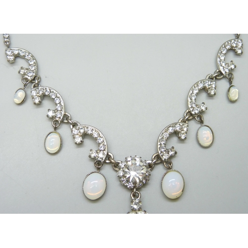 7111 - A Butler & Wilson necklace, 48cm