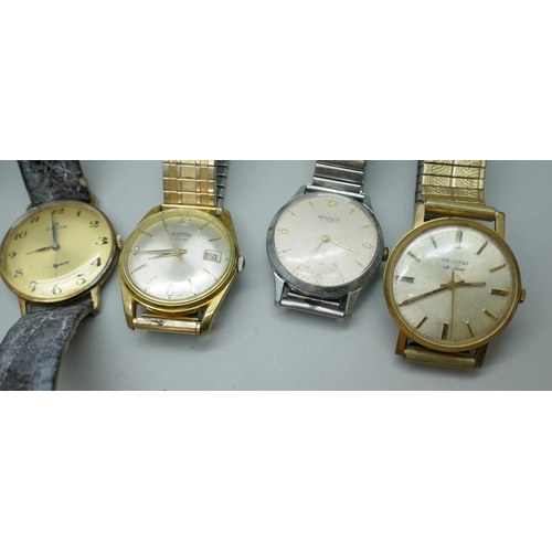 7190C - A collection of mechanical wristwatches, some a/f