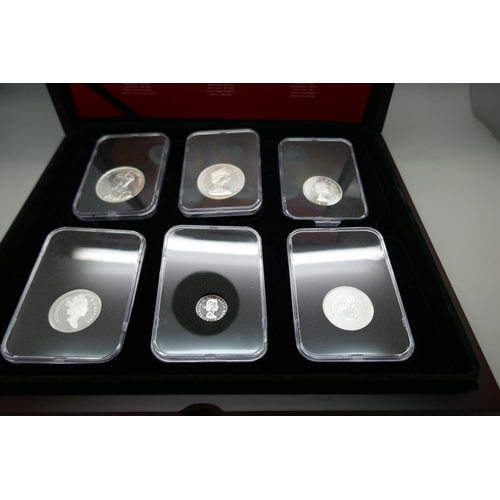 7231 - Coins; The Canada 150 Historic Silver coin set