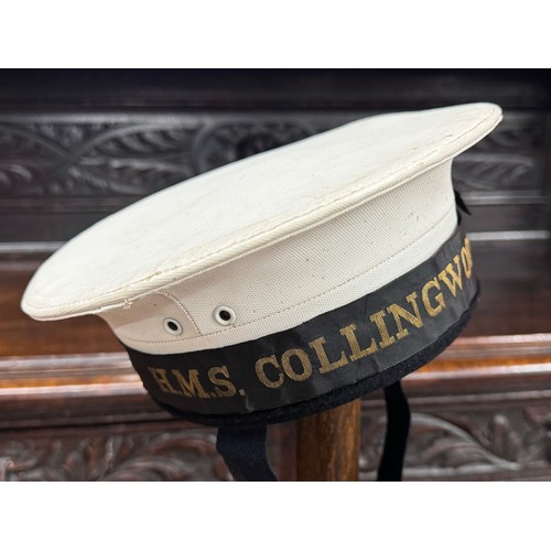 2057 - Maritime interest - An H.M.S Collingwood Royal Navy Training Officer's cap